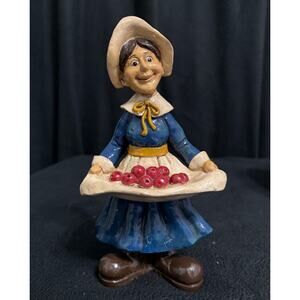 Vintage Pilgrim Figurine Whimsical